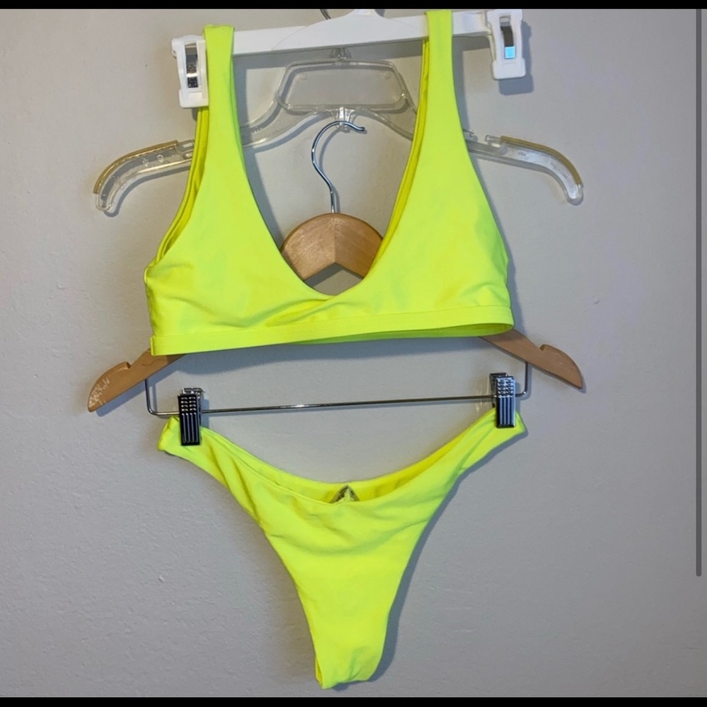 Neon bathing suit - used